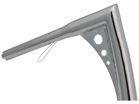 Santee New 16 Bonanza Bagger Handlebar 3 Hole Chrome 1 1/4" Throttle By Wire Throttle Cables Santee
