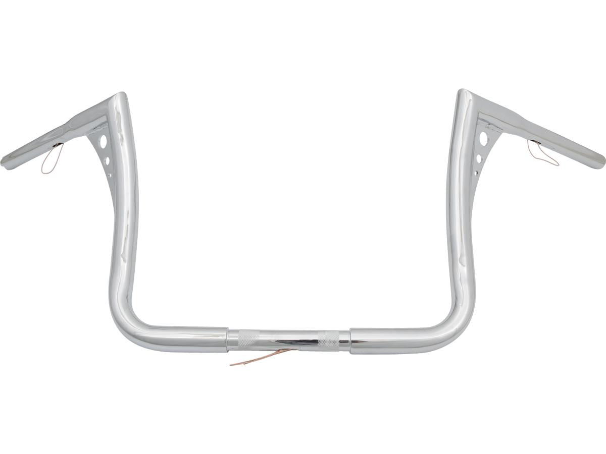 Santee New 13 Bonanza Bagger Handlebar 3 Hole Chrome 1 1/4" Throttle By Wire Throttle Cables Santee Default Title