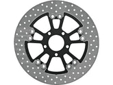 Thunderbike Round 292 Mm Floated Brake Disc Vegas Black Satin Rear Thunderbike Default Title