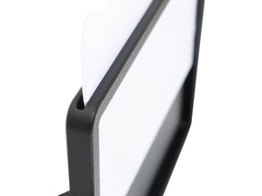 Cult Werk Slide In Frame Side Mount License Plate Bracket Germany 180 X 200 Mm Black Powder Coated Cult Werk