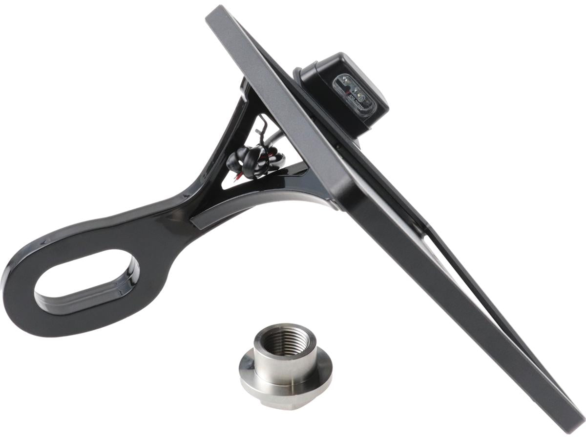 Cult Werk Slide In Frame Side Mount License Plate Bracket Germany 180 X 200 Mm Black Powder Coated Cult Werk