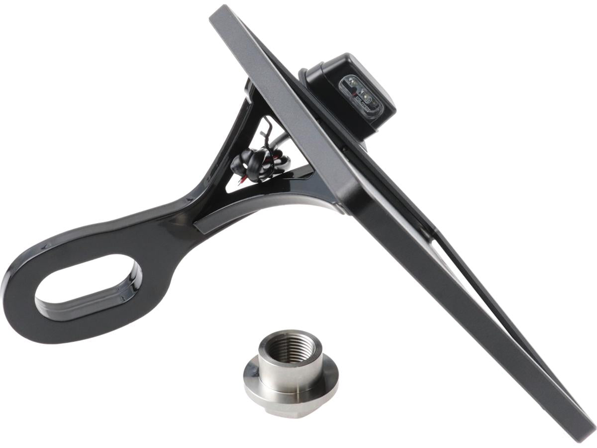 Cult Werk Slide In Frame Side Mount License Plate Bracket Germany 180 X 200 Mm Black Powder Coated Cult Werk