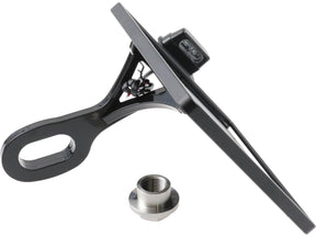 Cult Werk Slide In Frame Side Mount License Plate Bracket Germany 180 X 200 Mm Black Powder Coated Cult Werk