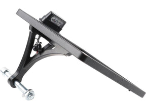 Cult Werk Slide In Frame Side Mount License Plate Bracket Germany 180 X 200 Mm Black Powder Coated Cult Werk