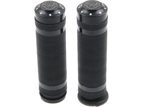 Cult Werk Logo Grips Black Powder Coated 1" Throttle By Wire Cult Werk Default Title