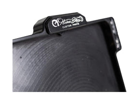 Heinz Bikes All Inn 2.0 License Plate Base Plate Turn Signal/Brake Light/Taillight And License Plate Light, German Size 220x200mm Black Anodized Heinz Bikes Default Title