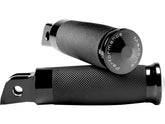 Performance Machine Contour Round Rider Foot Pegs Black, Anodized Performance Machine Default Title