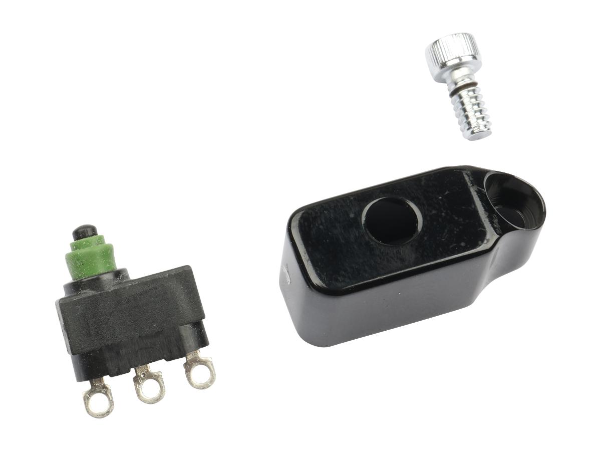 Performance Machine Radial Controls Can Bus Hydraulic Brake/Clutch Switch And Housing Kit Black Anodized Performance Machine Default Title