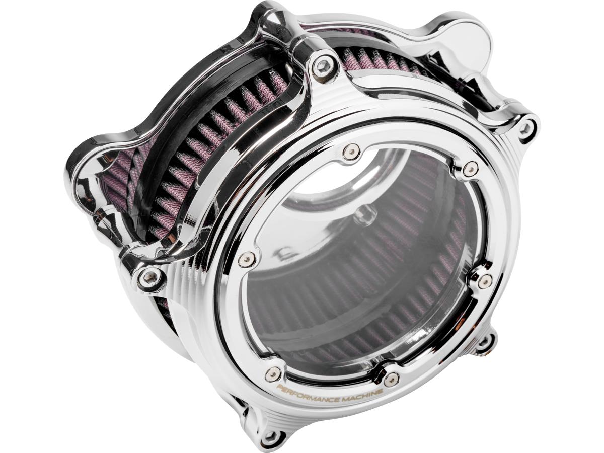 Performance Machine Vision Air Cleaner Chrome Performance Machine