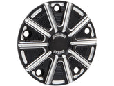 Arlen Ness 10 Gauge Point Cover 2 Hole Black Cut Anodized Arlen Ness Default Title
