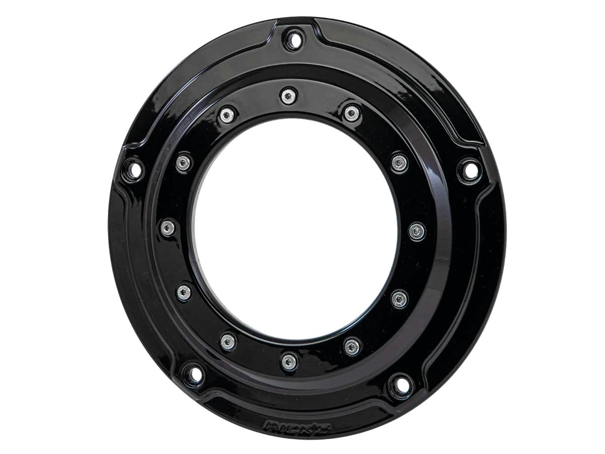 Ricks Motorcycles Porthole Derby Cover 5 Hole Gloss Black Ricks Motorcycles Default Title
