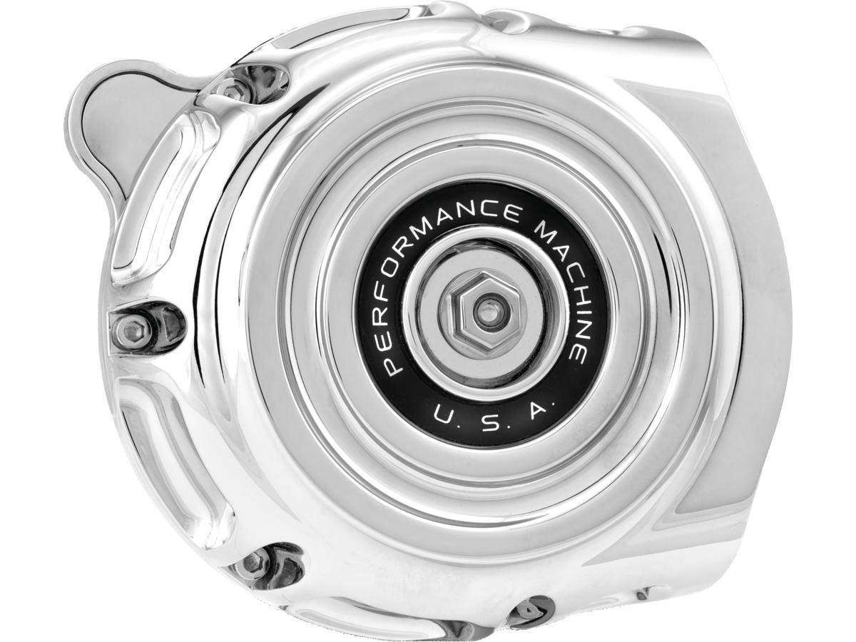 Performance Machine Vintage Air Cleaner Chrome Performance Machine