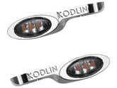 Kodlin Universal Elypse Front Turn Signals Chrome Smoke Led Kodlin Default Title