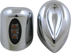 Kodlin Elypse Front Turn Signals For Road Glide Chrome Smoke Led Kodlin Default Title