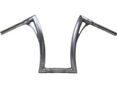 Kodlin 380 Tall Flow Bar Super Fat Handlebar For M8 Softail With 1 1/4" Clamp Diameter 3 Hole Raw 1,4" Throttle By Wire Kodlin Default Title