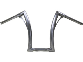 Kodlin 380 Tall Flow Bar Super Fat Handlebar For M8 Softail With 1 1/4" Clamp Diameter 3 Hole Raw 1,4" Throttle By Wire Kodlin Default Title