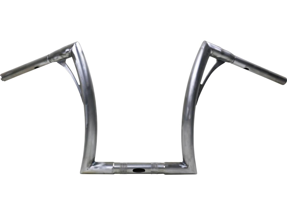 Kodlin 380 Tall Flow Bar Super Fat Handlebar For Road Glide With 1 1/4" Clamp Diameter 3 Hole Raw 1,4" Throttle By Wire Kodlin Default Title