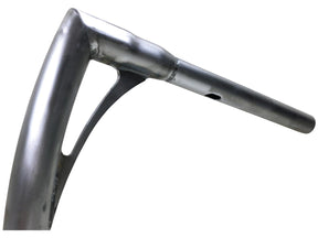 Kodlin 380 Tall Flow Bar Super Fat Handlebar For Road Glide With 1 1/4" Clamp Diameter 3 Hole Raw 1,4" Throttle By Wire Kodlin