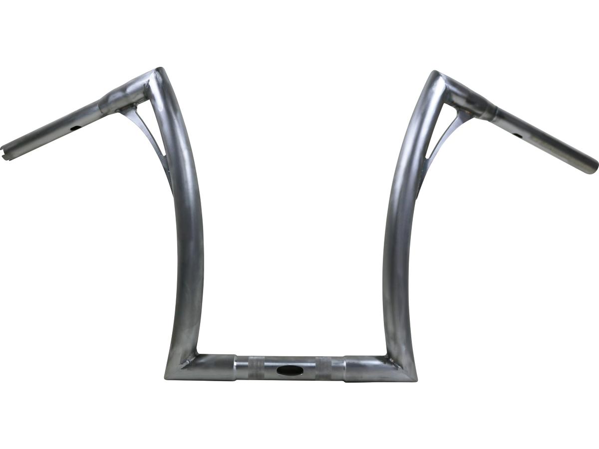 Kodlin 430 Extra Tall Flow Bar Super Fat Handlebar For Road Glide With 1 1/4" Clamp Diameter 3 Hole Raw 1,4" Throttle By Wire Kodlin Default Title