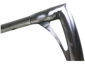 Kodlin 280 Medium Flow Bar Super Fat Handlebar For Road King With 1 1/4" Clamp Diameter 3 Hole Raw 1,4" Throttle By Wire Kodlin