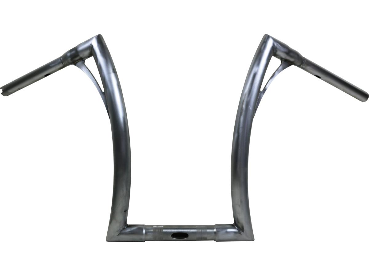Kodlin 430 Extra Tall Flow Bar Super Fat Handlebar For Road King With 1 1/4" Clamp Diameter 3 Hole Raw 1,4" Throttle By Wire Kodlin Default Title
