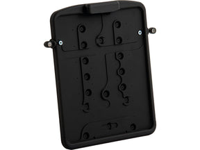 Ricks Motorcycles Slide In Licence Base Plate For Kellermann Atto Df 3 In 1 (Atto Df Not Included), German Size 180x200mm Satin Black Powder Coated Ricks Motorcycles Default Title