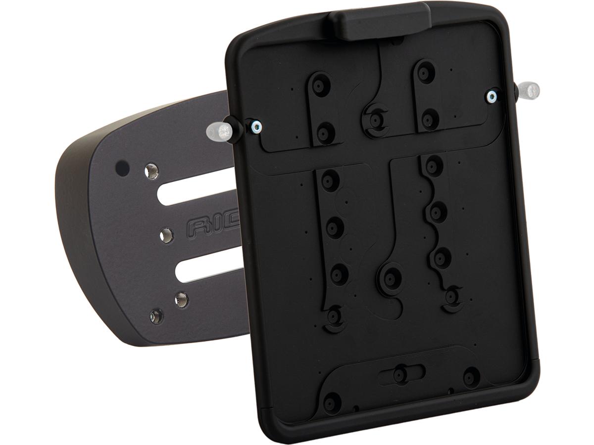 Ricks Motorcycles Slide In Licence Base Plate For Kellermann Atto Df 3 In 1 (Atto Df Not Included), German Size 180x200mm Satin Black Powder Coated Ricks Motorcycles