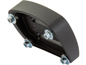 Ricks Motorcycles Center Mount Licence Plate Mounting Adapter For Softail M8 Matte Black Powder Coated Ricks Motorcycles