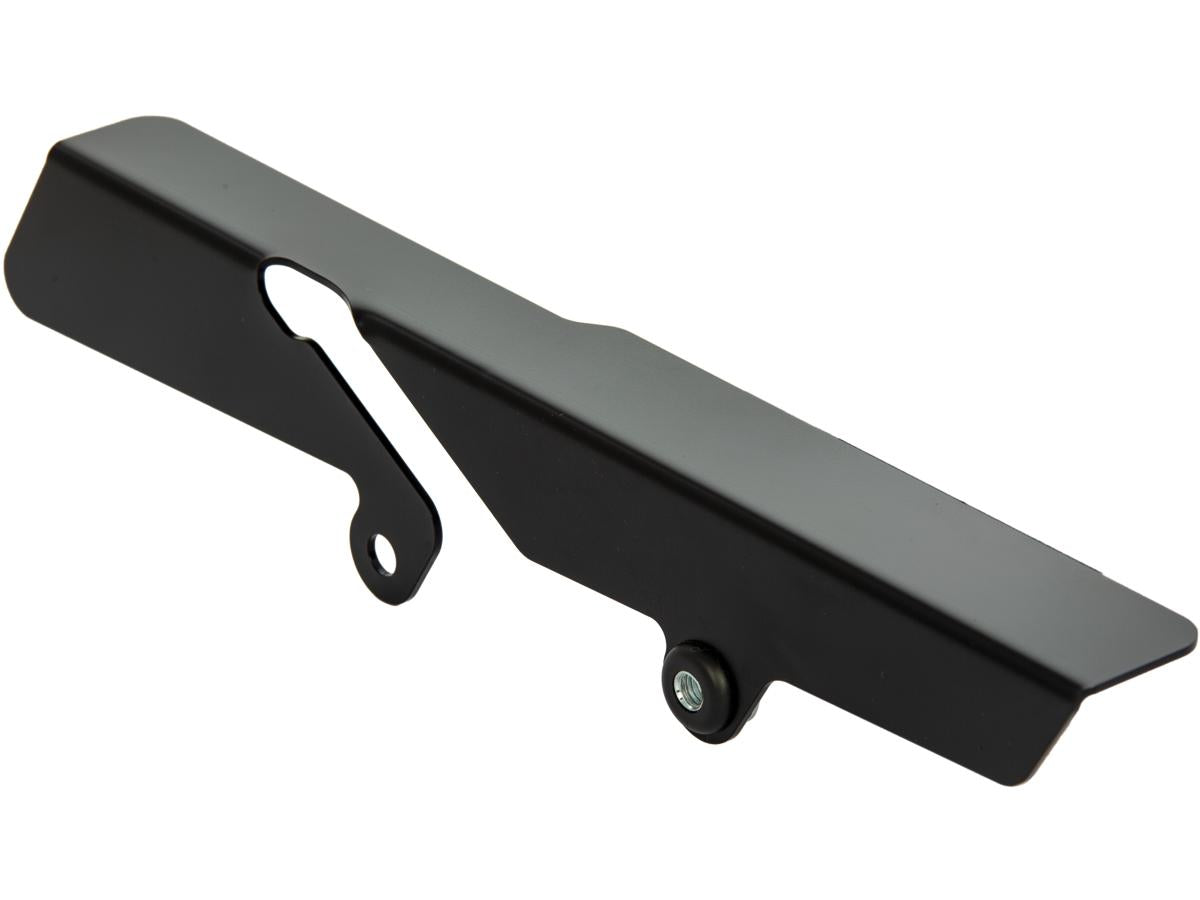 Ricks Motorcycles Smooth Belt Guard For Softail Flat Black Satin Ricks Motorcycles Default Title