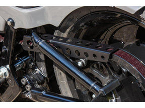 Ricks Motorcycles Hole Belt Guard For Softail Flat Black Satin Ricks Motorcycles