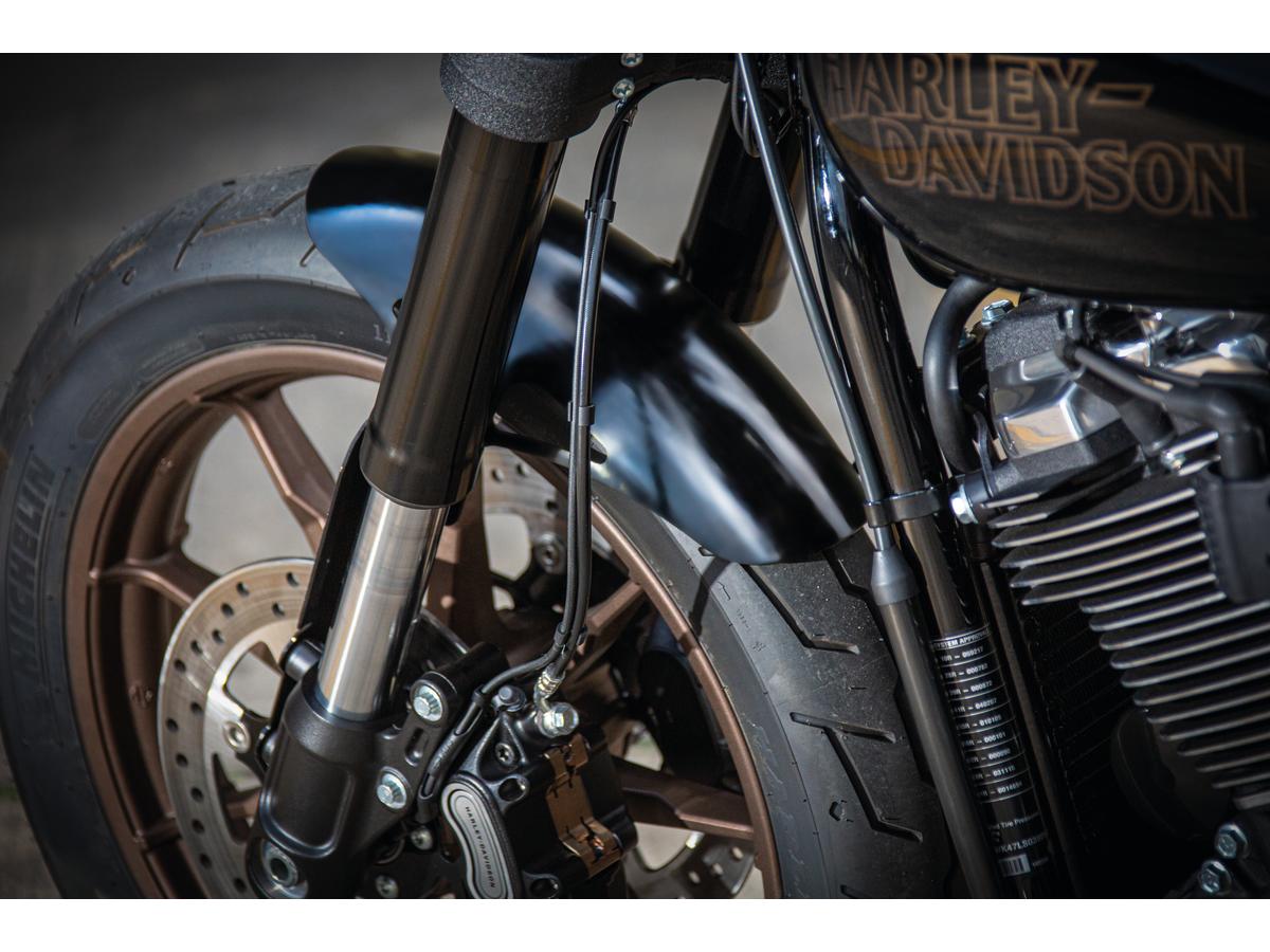 Ricks Motorcycles Steel Front Fender For Softail Models For Low Rider S Raw 19" Ricks Motorcycles
