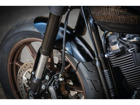 Ricks Motorcycles Steel Front Fender For Softail Models For Low Rider S Raw 19" Ricks Motorcycles