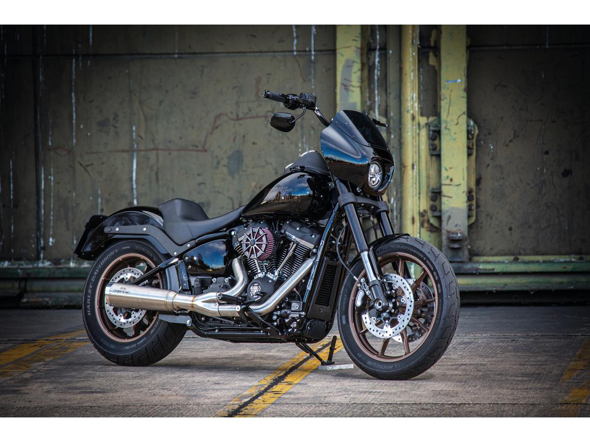Ricks Motorcycles Steel Front Fender For Softail Models For Low Rider S Raw 19" Ricks Motorcycles