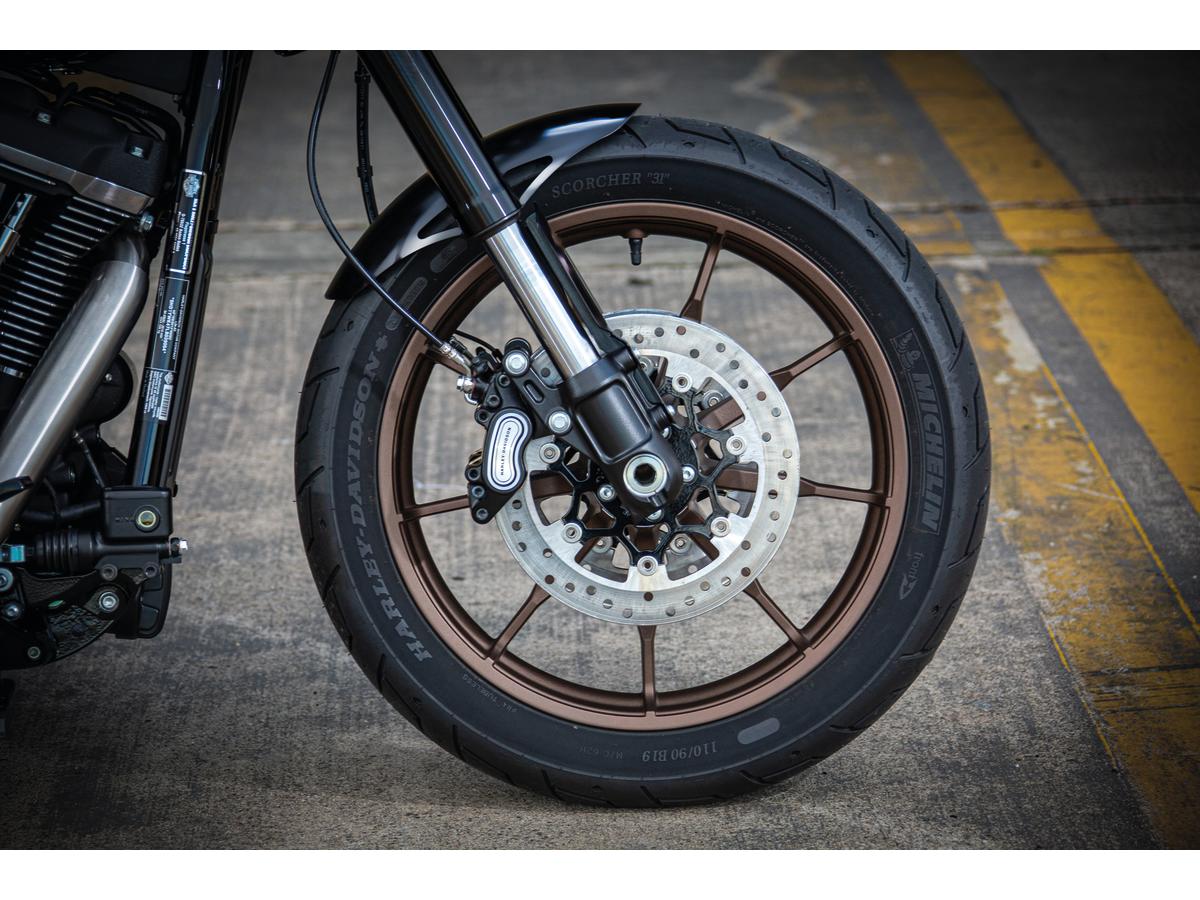 Ricks Motorcycles Steel Front Fender For Softail Models For Low Rider S Raw 19" Ricks Motorcycles