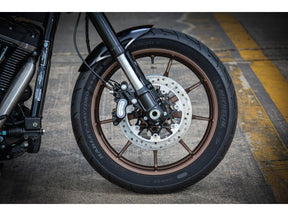 Ricks Motorcycles Steel Front Fender For Softail Models For Low Rider S Raw 19" Ricks Motorcycles