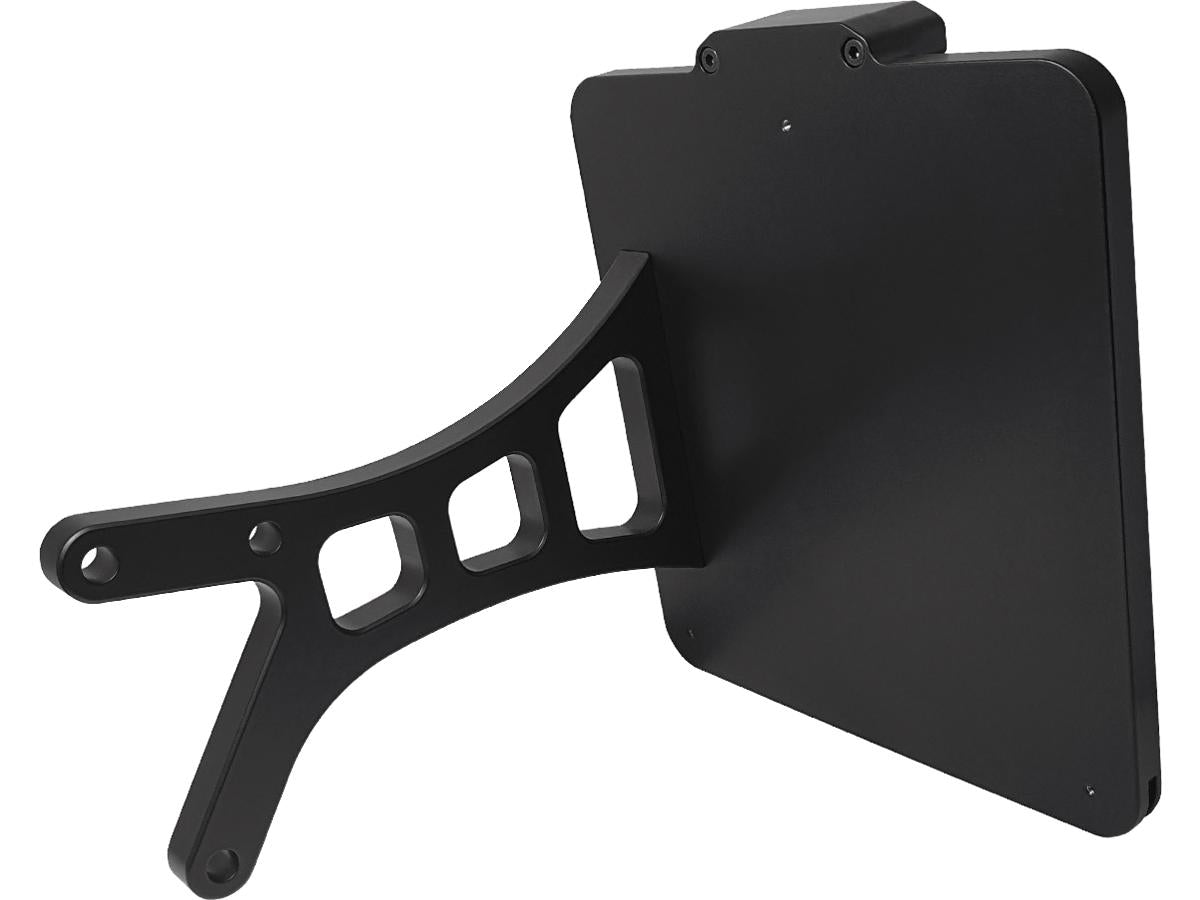 Heinz Bikes Side Mount License Plate Kit Austrian Specification 210x170mm Black Anodized Heinz Bikes Default Title
