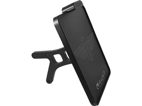 Heinz Bikes Side Mount License Plate Kit Swiss Specification 180x140mm Black Anodized Heinz Bikes