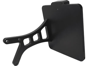 Heinz Bikes Side Mount License Plate Kit Swiss Specification 180x140mm Black Anodized Heinz Bikes Default Title