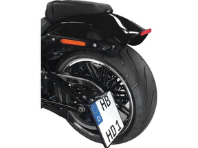 Heinz Bikes Side Mount License Plate Kit German Specification 220x200mm Chrome Heinz Bikes