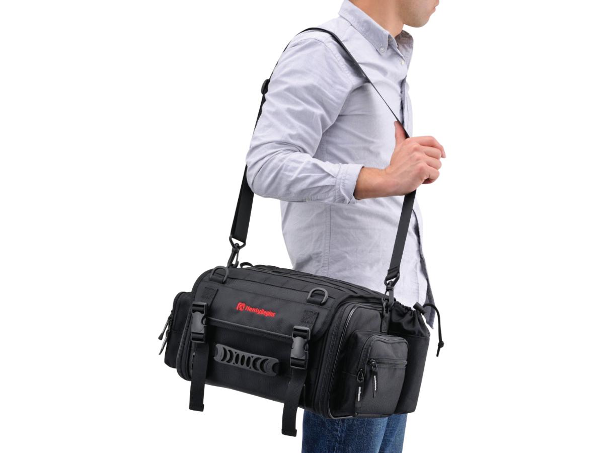 Henly Begins Expandable Seatbag Variable Volume Of 20 26 L Black Henly Begins