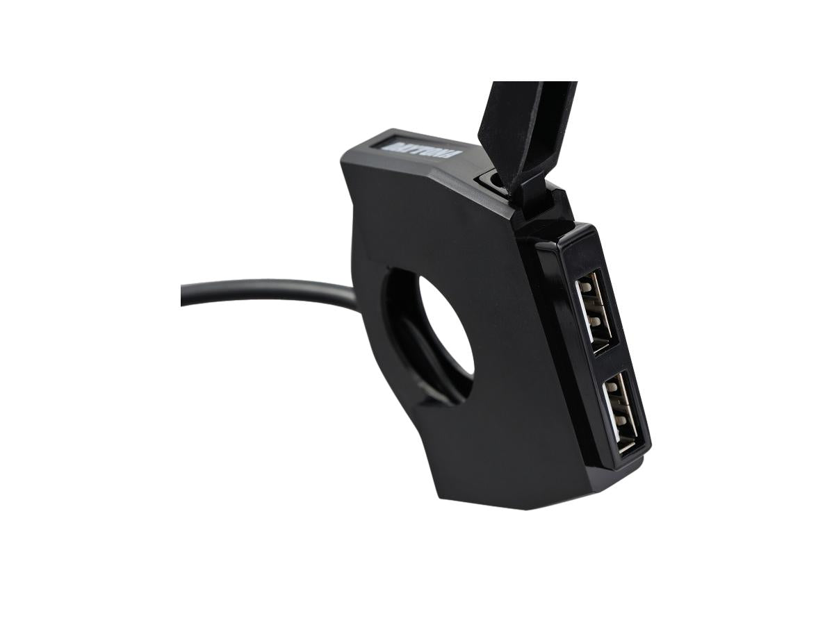 Daytona Japan Slim Mount Two Port Usb Type A Power Supply Black Daytona Japan