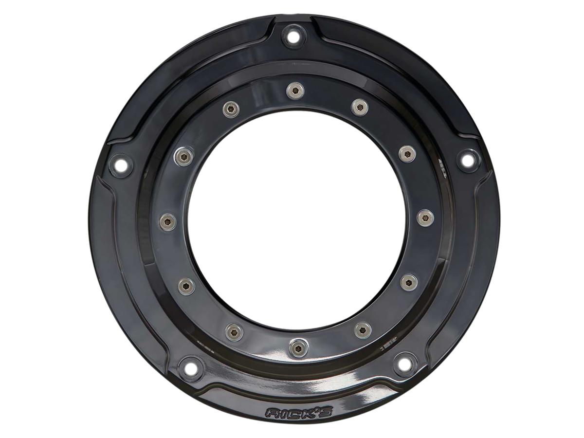 Ricks Motorcycles Porthole Derby Cover 5 Hole Gloss Black Ricks Motorcycles Default Title