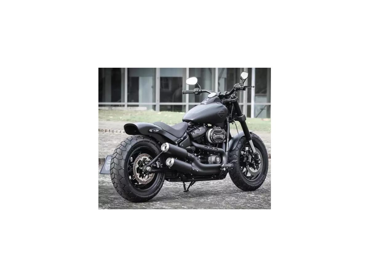 Thunderbike Torque 1.25" Handlebar 3 Hole Flat Black 1 1/4" Throttle By Wire Thunderbike