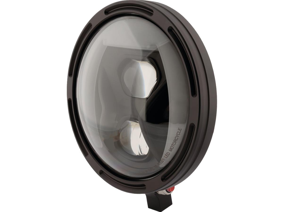 Highsider Frame R1 Type 8 Led 7" Headlight Bottom Mounted Black Led Highsider Default Title