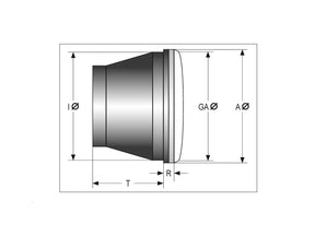 Highsider Typ 10 5 3/4" Led Headlight Insert Clear Led Highsider