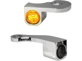 Heinz Bikes Nano Series Led Turn Signals Chrome Smoke Led Heinz Bikes