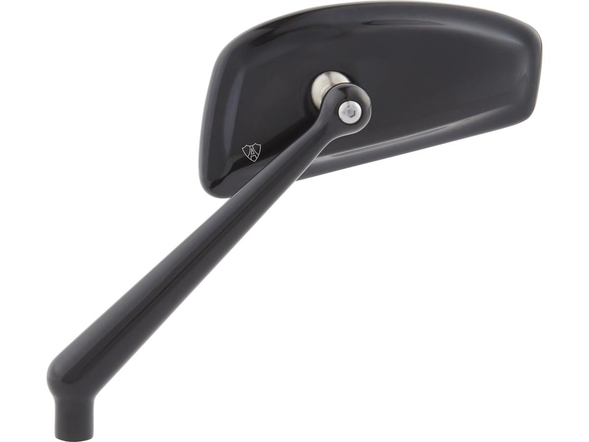 Arlen Ness Tearchop Forged Mirror Black Anodized Left Arlen Ness Default Title