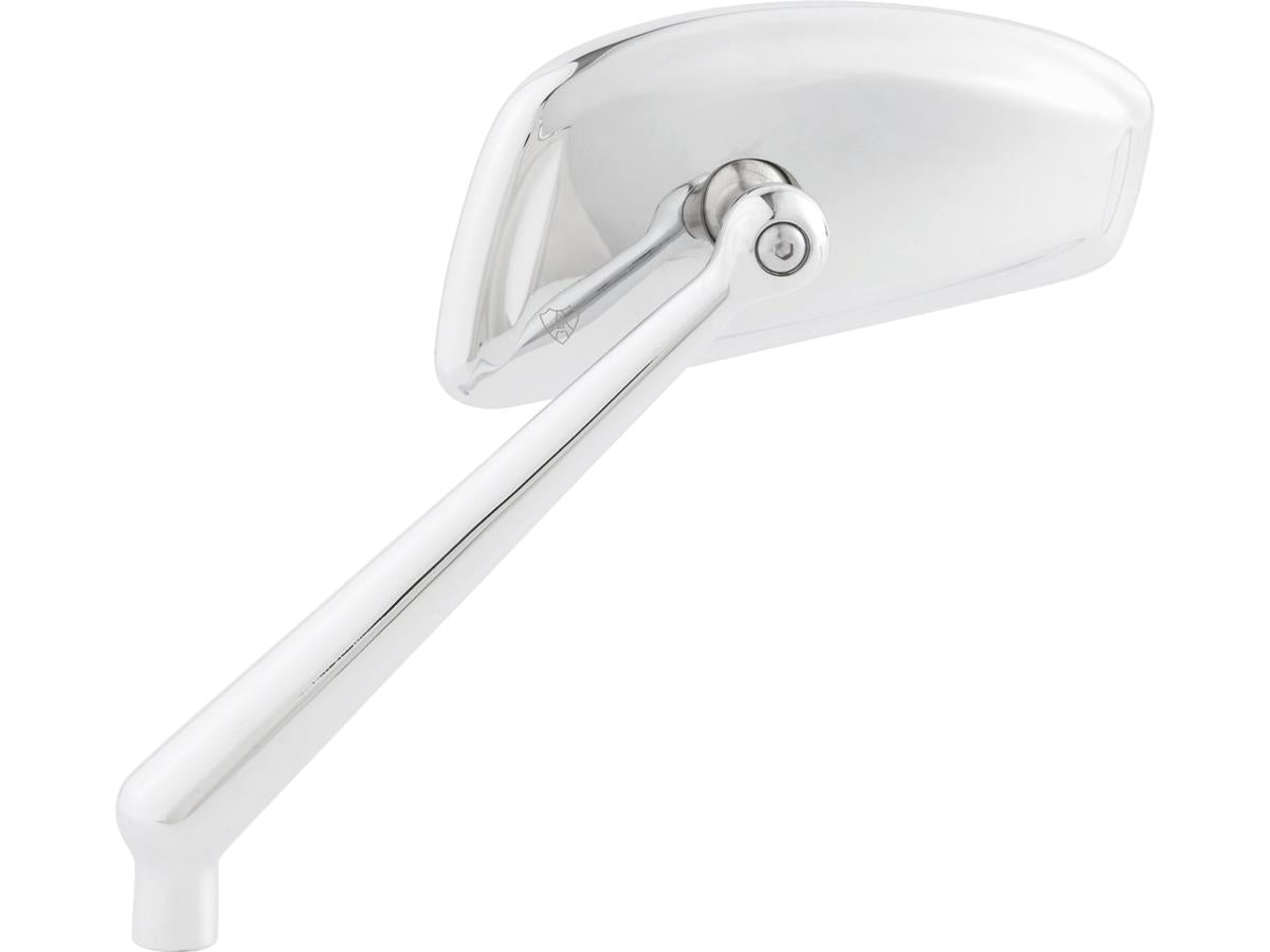 Arlen Ness Tearchop Forged Mirror Chrome Left Arlen Ness Default Title