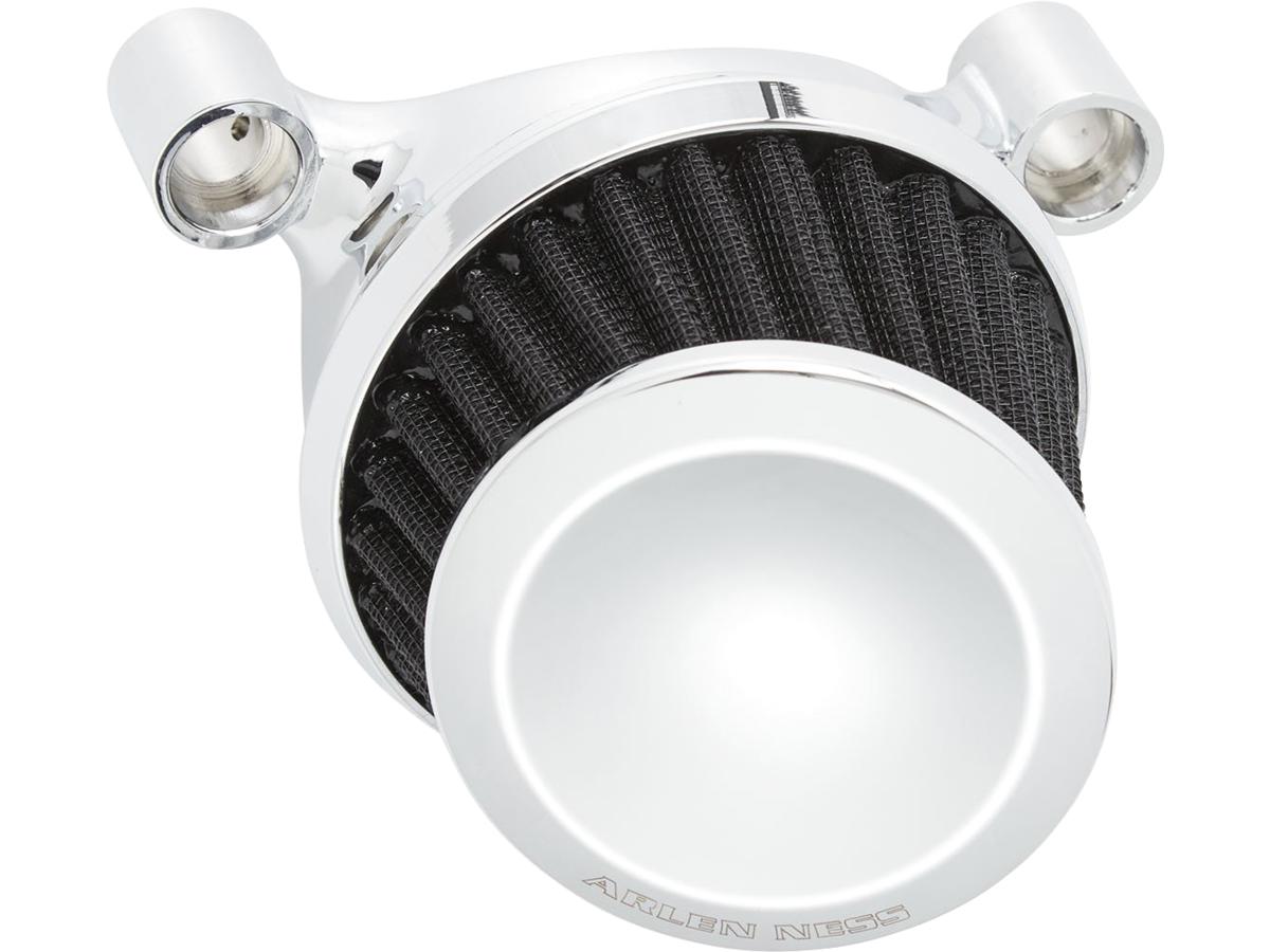 Arlen Ness Mini 22 Air Cleaner Chrome Arlen Ness