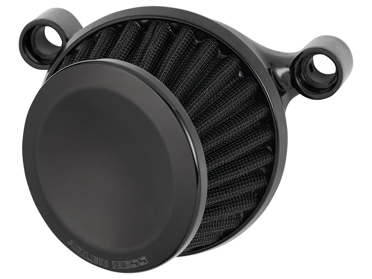 Arlen Ness Mini 22 Air Cleaner Black Arlen Ness
